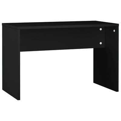 VidaXL طقم طاولة تسريحة لون أسود 141x40x74,5 سم