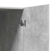 vidaXL خزانة غسالة ملابس، لون رمادي خرساني، 70.5 &times; 71.5 &times; 91.5 سم
