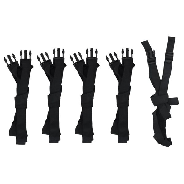 vidaXL غطاء قارب رمادي بطول 488-564 سم عرض 239 سم