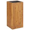 vidaXL حوض حديقة مرتفع 43.5&times;43.5&times;90 سم خشب أكاسيا صلب