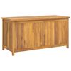 vidaXL صندوق حديقة 114&times;50&times;58 سم خشب ساج صلب