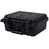 vidaXL حافظة معدات 27&times;24.6&times;12.4 سم أسود