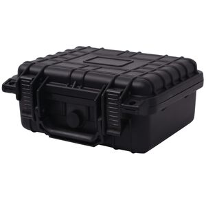 vidaXL حافظة معدات 27&times;24.6&times;12.4 سم أسود