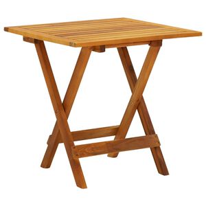 vidaXL طاولة بيسترو 46&times;46&times;47 سم خشب أكاسيا صلب