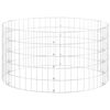 vidaXL Garden Composter &Oslash;100x50 cm Galvanised Steel - Untranslated