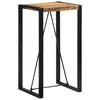 vidaXL طاولة بار 60&times;55&times;110 سم خشب مانجو صلب خشن