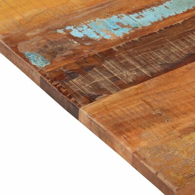 vidaXL سطح طاولة مستطيل 60×100 سم 25-27 ملم خشب صلب مستصلح