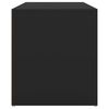 vidaXL بنش مدخل 80&times;40&times;45 سم خشب صناعي أسود