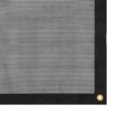 vidaXL شبكة حاوية 3.5×8 م HDPE أسود