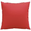 vidaXL 314344 vidaXL Throw Pillows 4 pcs Red 50x50 cm Fabric