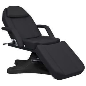 vidaXL طاولة مساج سوداء 180&times;62&times;(86.5-118) سم