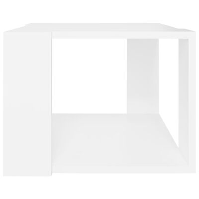 vidaXL طاولة قهوة أبيض 40×40×30 سم خشب صناعي