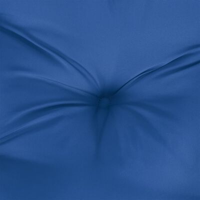 vidaXL وسادة أريكة طبلية أزرق ملكي 70×70×10 سم
