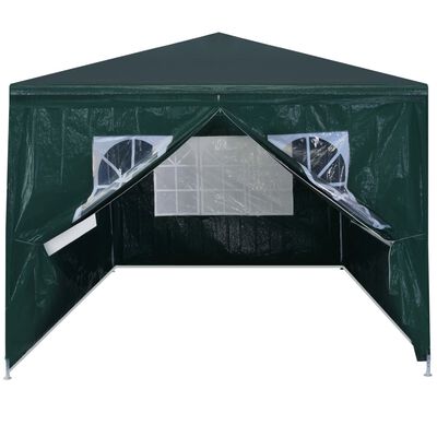 vidaXL خيمة حفلات 3×4 متر لون أخضر