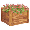 vidaXL حوض حديقة مرتفع 60&times;60&times;44 سم خشب أكاسيا صلب
