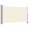 45191 vidaXL Patio Retractable Side Awning 140 x 300 cm Cream - Untranslated