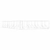 vidaXL Outdoor Dog Kennel Silver 8x16x2 m Galvanised Steel - Untranslated