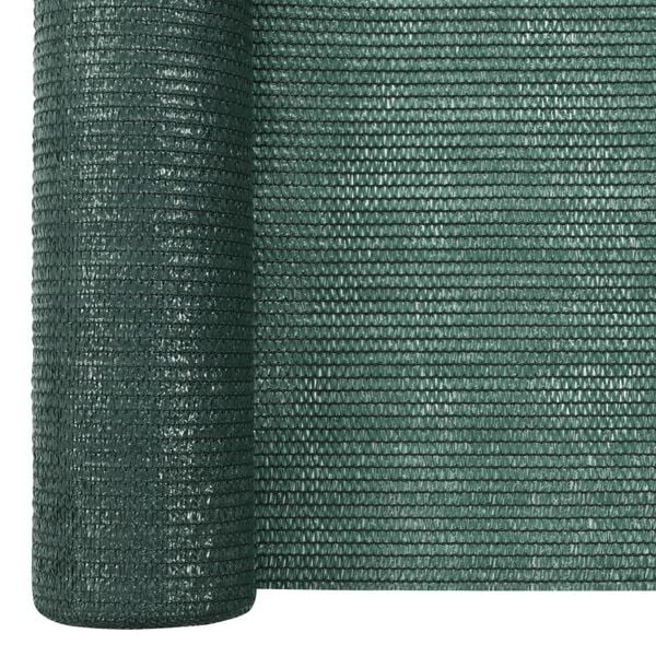 vidaXL شبكة خصوصية أخضر 1×25 م HDPE وزن 75 جرام/ م²