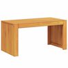 vidaXL طاولة جانبية زيت طبيعي 70 x 35 x 35 cm خشب الأكاسيا الصلب