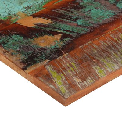 vidaXL سطح طاولة مستطيل 60×80 سم 25-27 ملم خشب صلب مستصلح