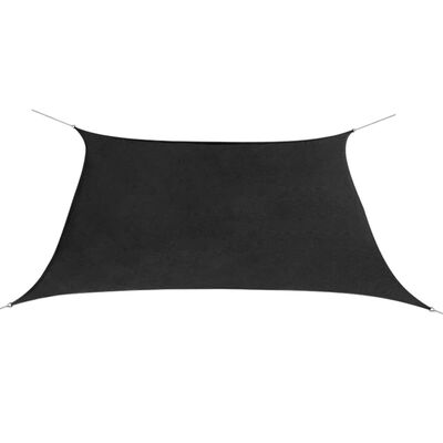 vidaXL مظلة شراعية قماش أكسفورد مربعة الشكل 3.6×3.6 سم أنثراسيت