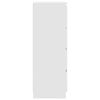 vidaXL خزانة جانبية أبيض 60&times;35&times;98.5 سم خشب صناعي