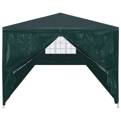 vidaXL خيمة حفلات 3×9 م (PE) أخضر