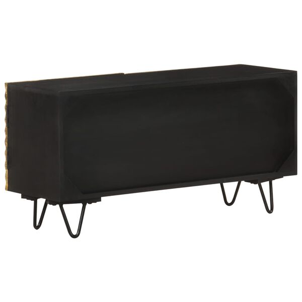 vidaXL خزانة تلفزيون 90×30×45 سم خشب مانجو صلب