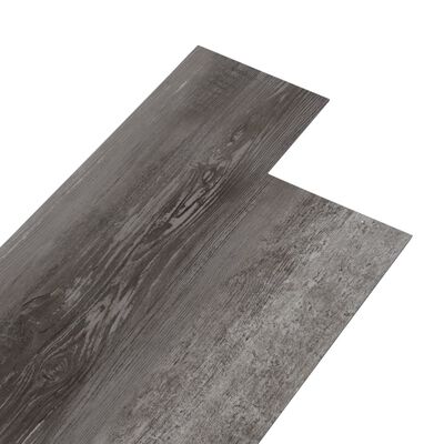vidaXL ألواح أرضيات PVC خشب مخطط 4.46 م² 3 ملم