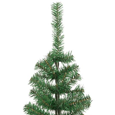 vidaXL شجرة كريسماس صناعية مع حامل 120 سم 230 غصن