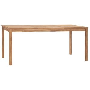 vidaXL طاولة سفرة حديقة 180&times;90&times;77 سم خشب ساج صلب