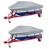 279107 vidaXL Boat Covers 2 pcs Grey Length 488-564 cm Width 239 cm(2x90428) - Untranslated