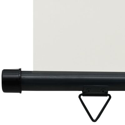 vidaXL مظلة شرفة جانبية 85×250 سم كريمي
