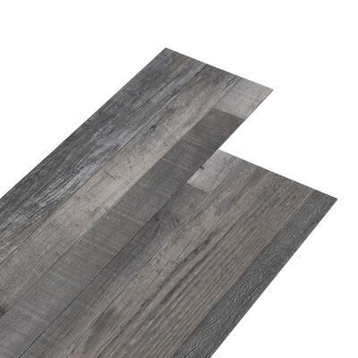 vidaXL ألواح أرضيات PVC ذاتية اللصق 4,46 م² 3 ملم لون خشب صناعي