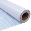 vidaXL فيلم نوافذ بلوري رمادي 0.9&times;50 م PVC