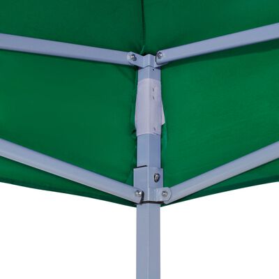 vidaXL سقف خيمة حفلات 6×3 م أخضر 270 جم/م²