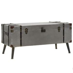 طاولة قهوة MDF وألومنيوم 47.5x51x102 سم vidaXL