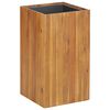 vidaXL حوض حديقة مرتفع 33.5&times;33.5&times;60 سم خشب أكاسيا صلب