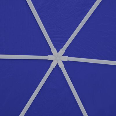vidaXL سرادق مع 6 جدران جانبية أزرق 2x2 م