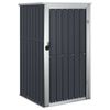 vidaXL Garden Tool Shed Anthracite 88x89x161 cm Galvanised Steel - Untranslated
