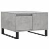 vidaXL Coffee Table Concrete Grey 55x55x36,5 cm Engineered Wood - Untranslated