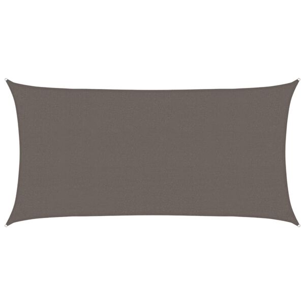 vidaXL مظلة شراعية أنثراسيت 2&times;3.5 م HDPE