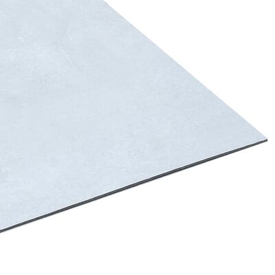 vidaXL ألواح أرضيات PVC ذاتية اللصق 5.11 م² رخام أبيض