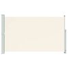 vidaXL مظلة فناء جانبية قابلة للسحب 180&times;300 سم كريمي