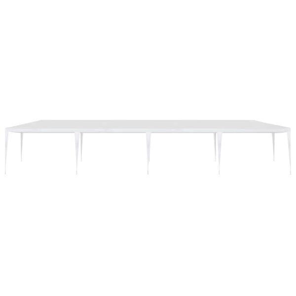 49262 vidaXL خيمة حفلات 3×12م PE أبيض