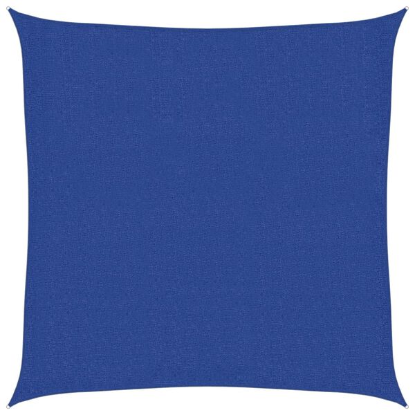 vidaXL مظلة شراعية 160 جم/م² أزرق 2.5×2.5 م HDPE