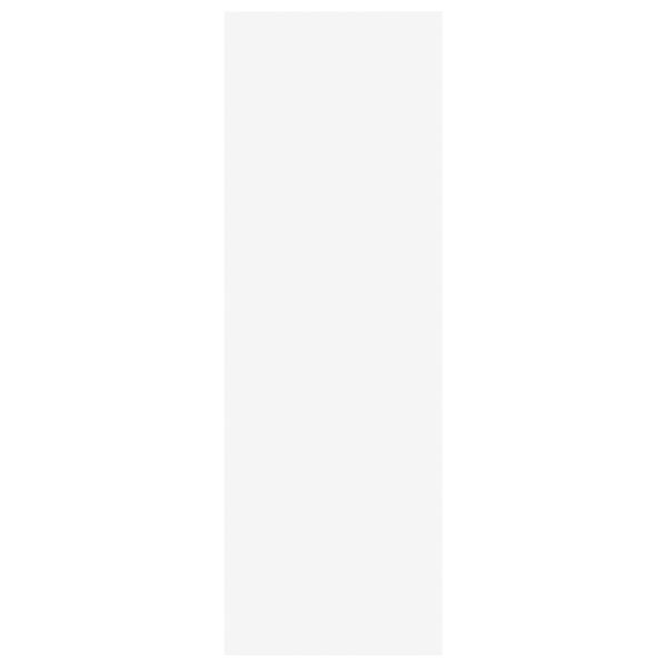 vidaXL خزانة تلفزيون أبيض 30.5×30×90 سم خشب صناعي