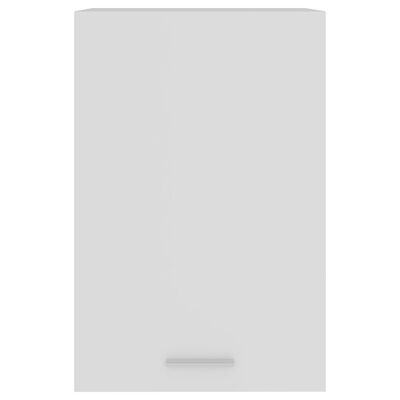 vidaXL خزانة معلقة أبيض 39.5×31×60 سم خشب حبيبي