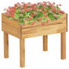 vidaXL حوض حديقة مرتفع 50&times;40&times;45 سم خشب أكاسيا صلب