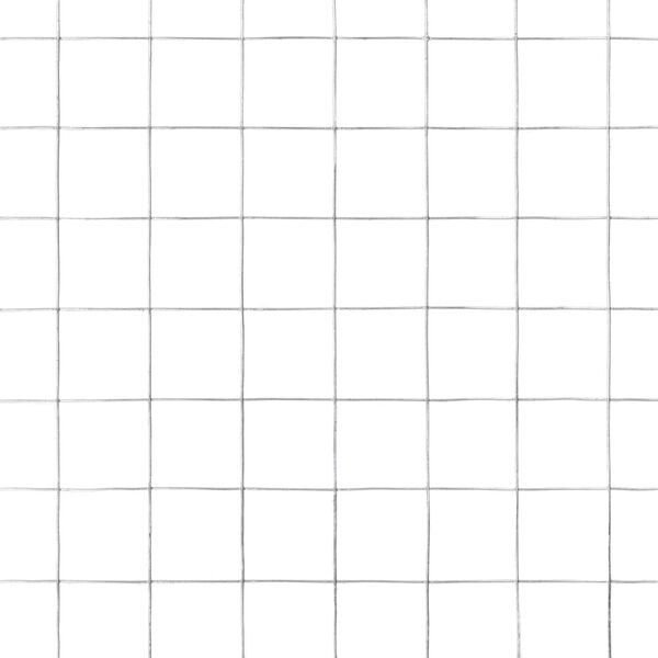 vidaXL سياج دواجن سلكي فولاذ مجلفن 0.5x10 م فضي